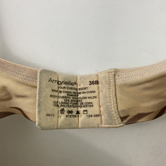 Ambrielle Your Custom Boost Animal Print 36B Bra - Picture 5 of 9